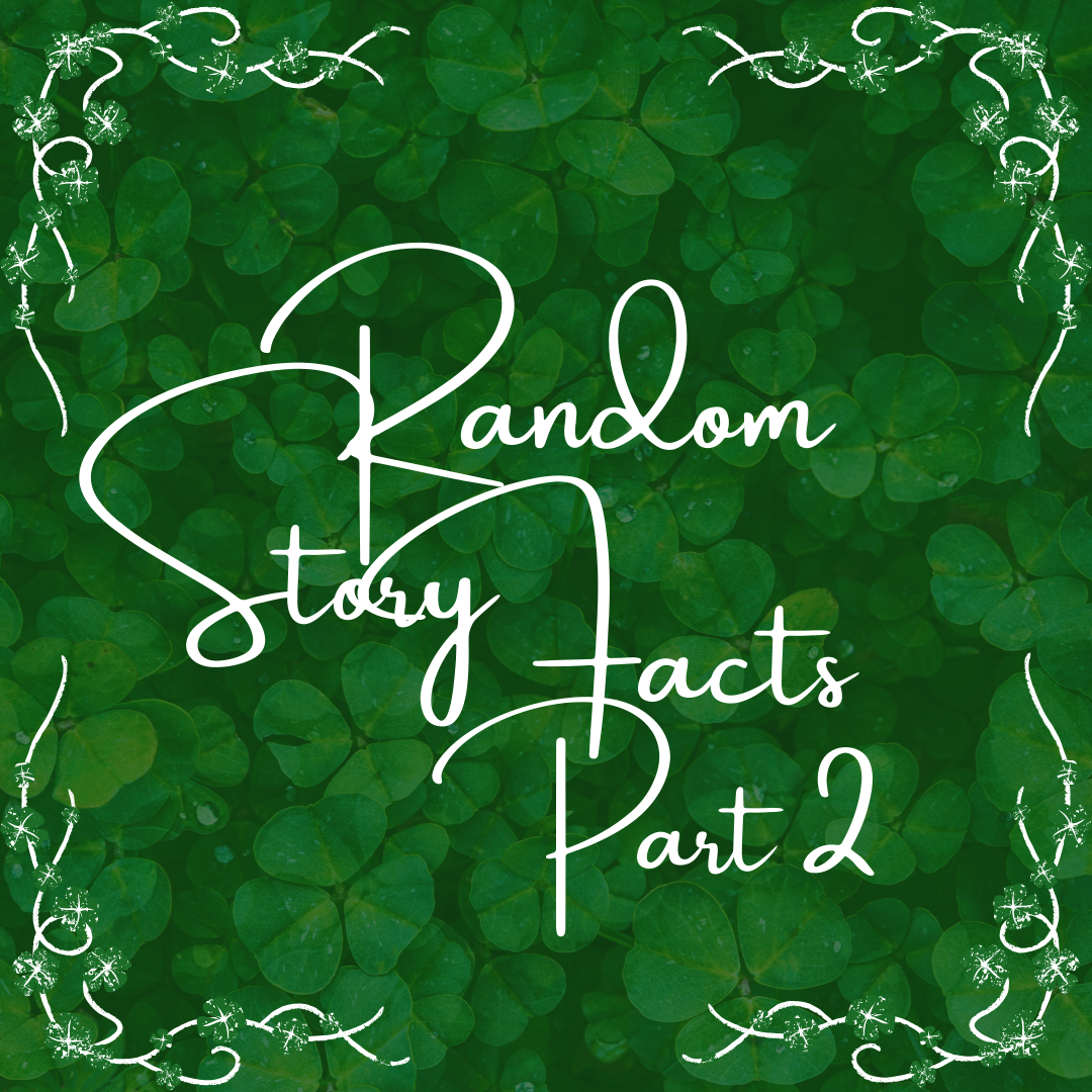 Random Story Facts-Part 2-Names! - A.D. German Books